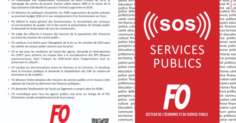 SOS Services publics - Force Ouvrière