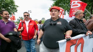 Gibert Bruno, officier sapeur-pompier professionnel (77). Photographie : F. Blanc - JPEG - 1.2 Mo - 1600×900 px