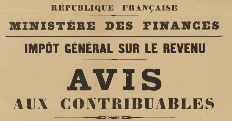 The role of tax, a political choice